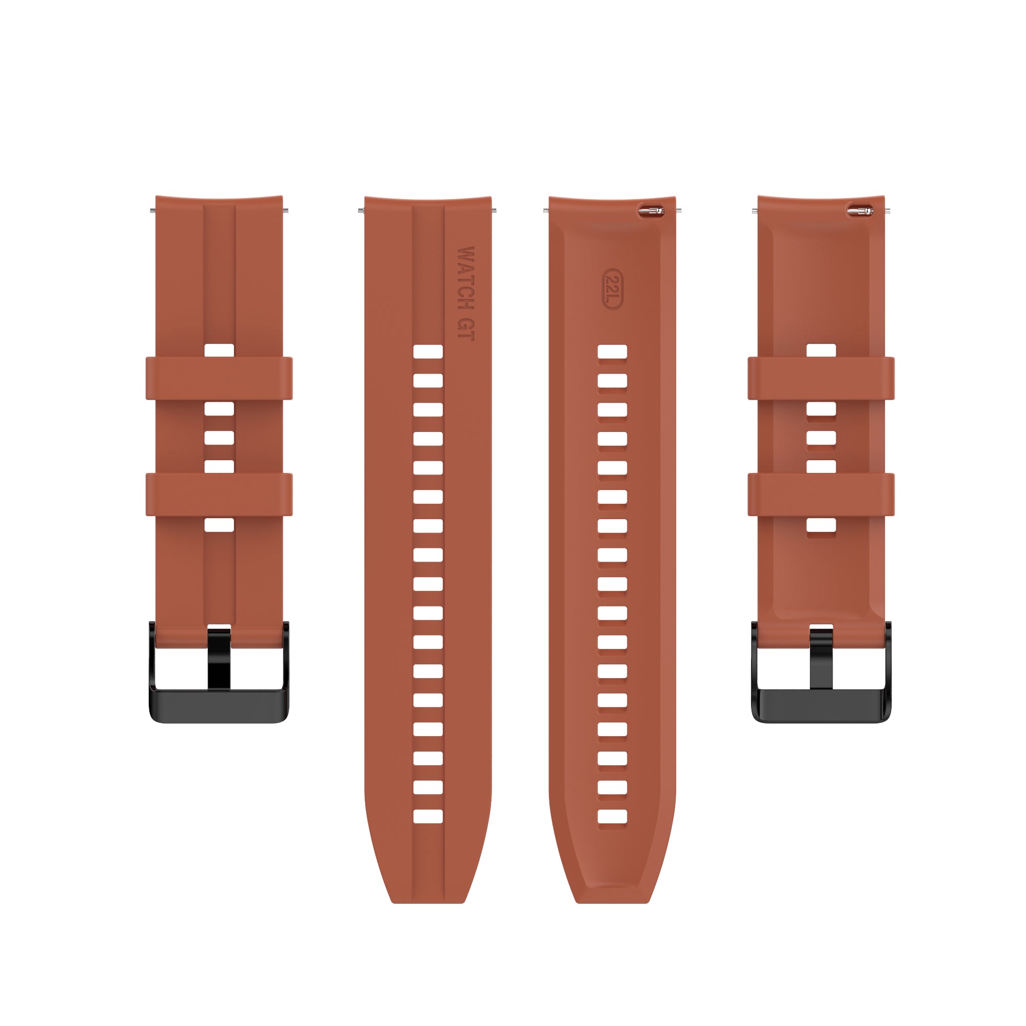 22mm Silicone Watch Strap Wristband with Steel Pin Buckle for Huawei Watch GT3 GT Runner 22mm Silicone Watch Strap Wristband with Steel Pin Buckle for Huawei Watch GT3 GT Runner